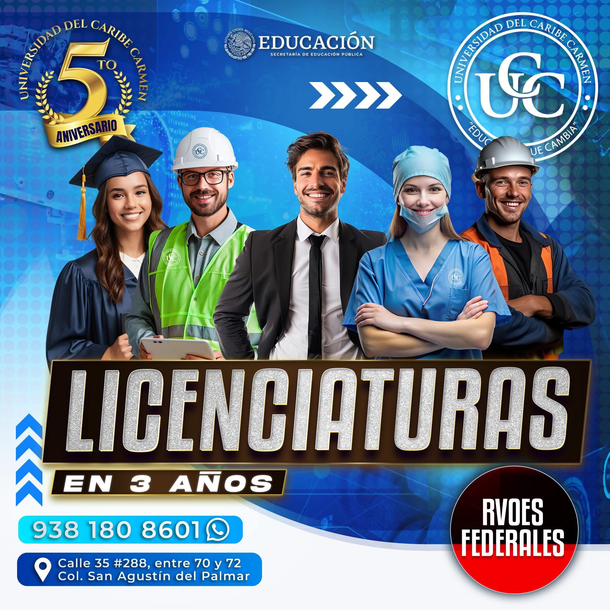 ¡Tu futuro comienza hoy en la Universidad Del Caribe Carmen ...